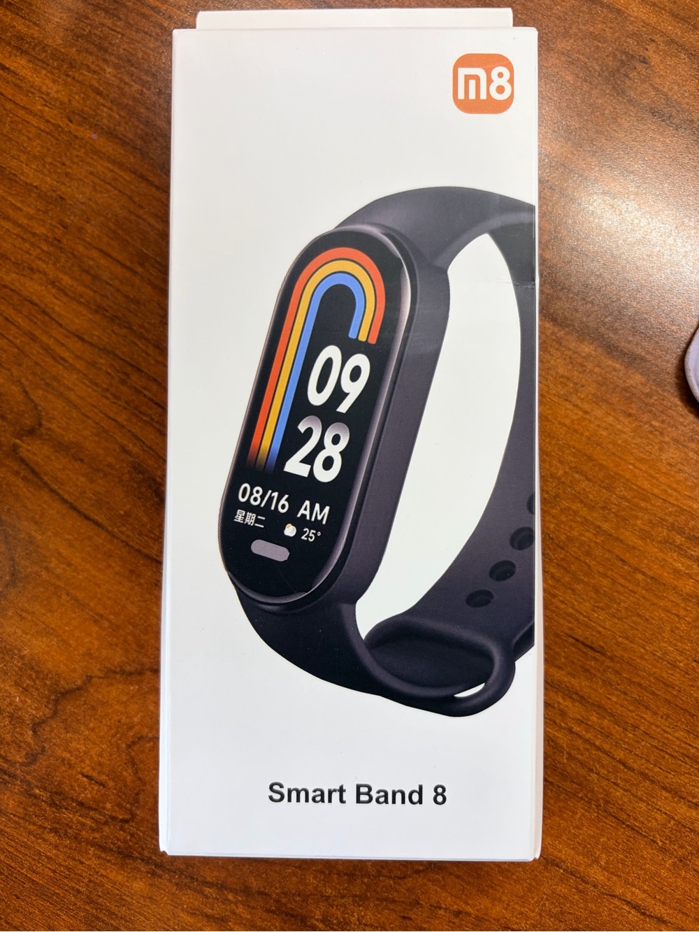 Smart Band 8 Fitness Tracker - Black
